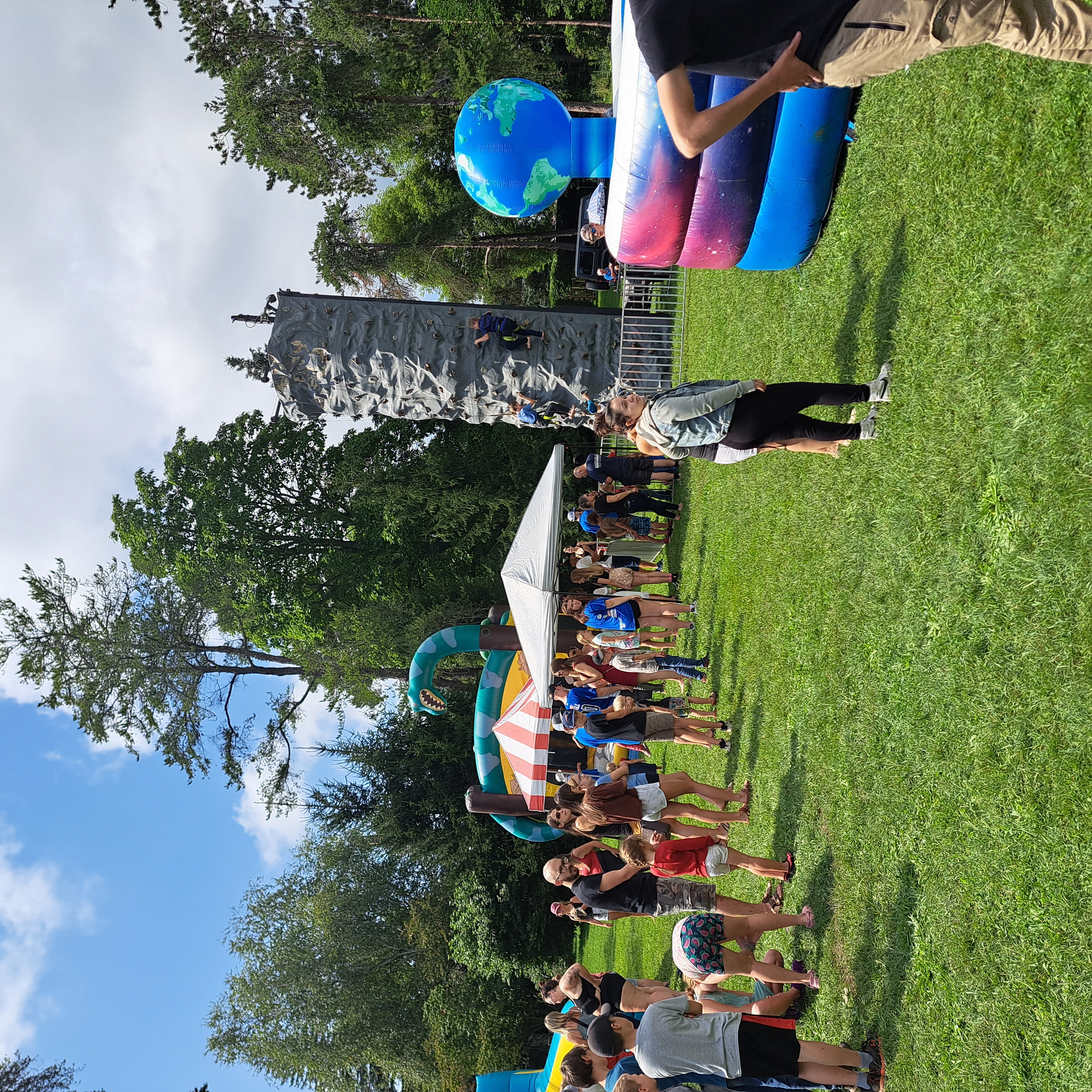 Rock Climbing at Watermelon Festival